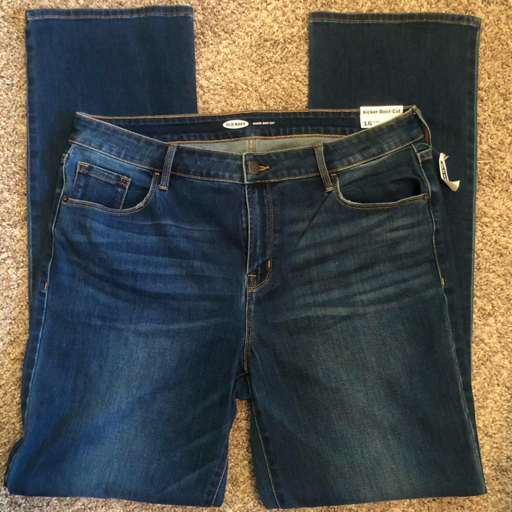 *Brand New* Size 16L Old Navy Kicker Bootcut Jeans *With Tags*